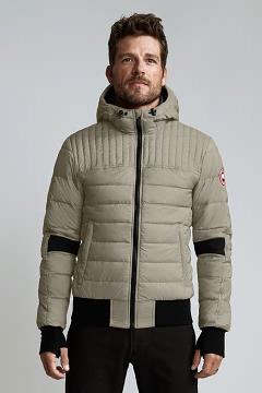 Chamarras Canada Goose Hombre México - Cabri Chaqueta De Plumas Azules FD1582746